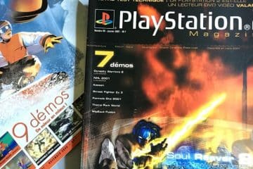La couverture de PlayStation Magazine avec le fameux CD de Démos