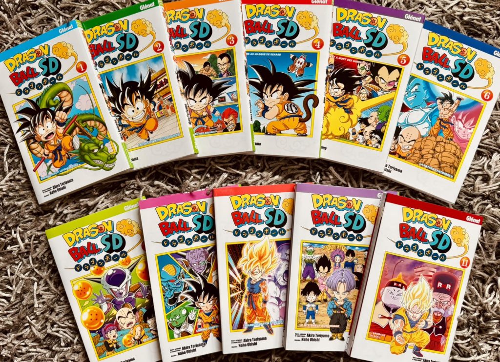 La collection de mangas Dragon Ball SD en français