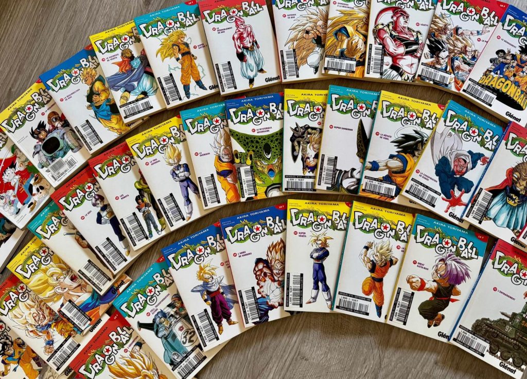 Les éditions "Kiosque" des années 90 du manga Dragon Ball en version française