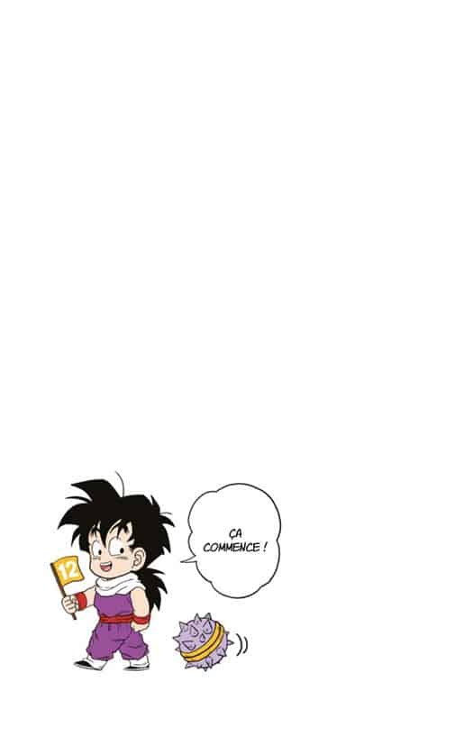 La page 1 du Tome 12 de Dragon Ball SD
