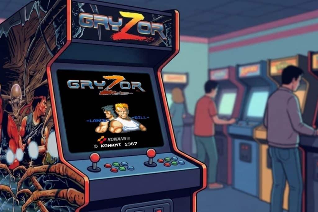 Image d'illustration du jeu Gryzor de Konami en arcade