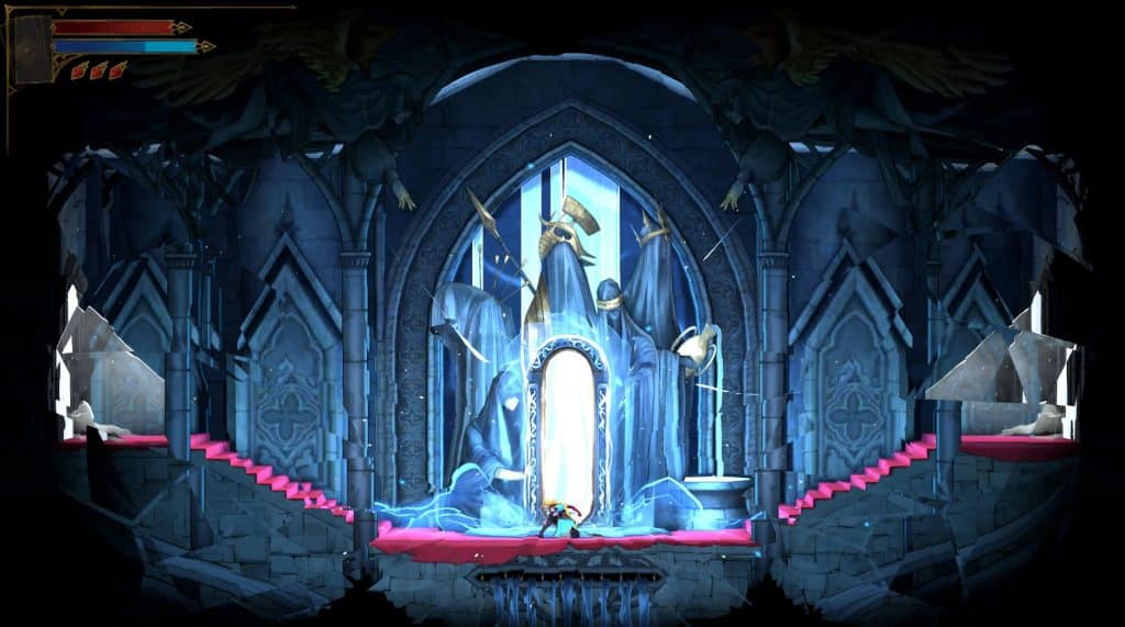 Voyager de miroirs en miroirs dans Castlevania Belmont Curse