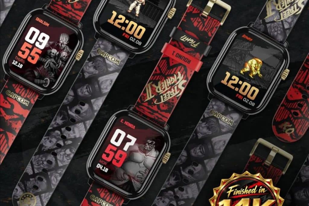 La nouvelle montre My Play Watch en édition Street Fighter 2