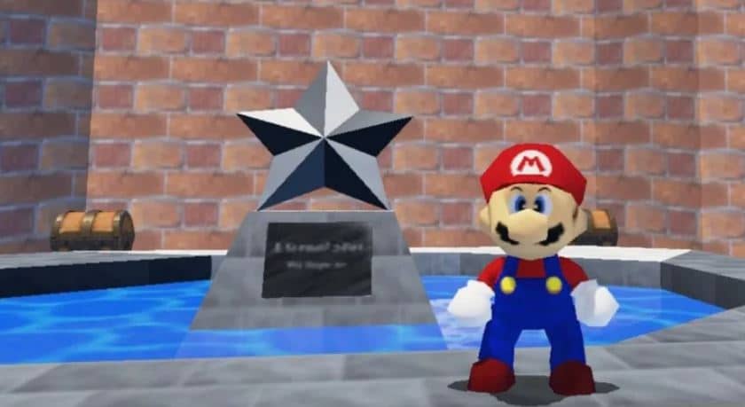 La fameuse plaque dans Super Mario 64, et son message mystérieux