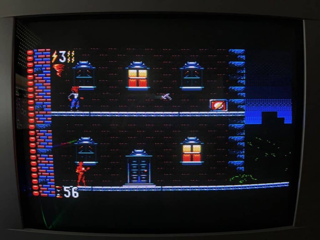 Le jeu The Flash sur une SEGA Master System