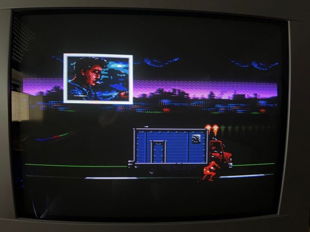 Le jeu The Flash sur une SEGA Master System
