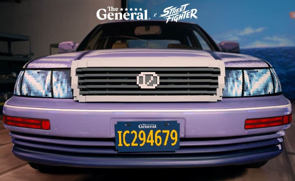 La voiture de Street Fighter 2 dans la vie réelle avec Lexus