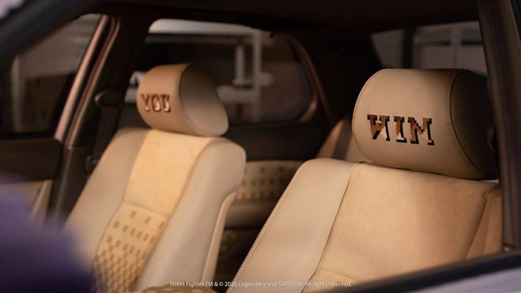 La voiture de Street Fighter 2 dans la vie réelle avec Lexus