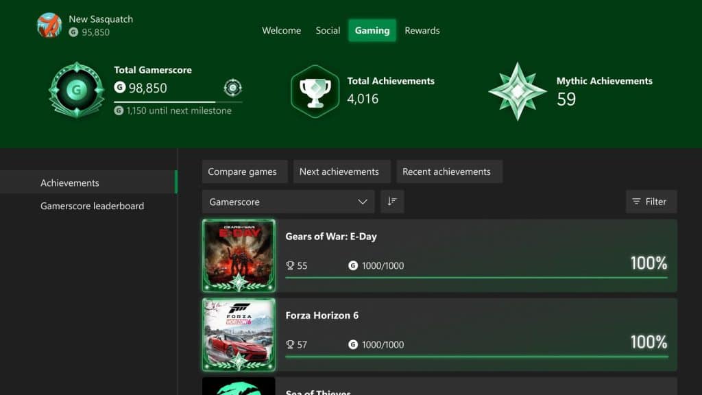 Xbox déploie les Succès mythiques sur Xbox One et Series X|S. Découvrez cet équivalent des Trophées Platine.